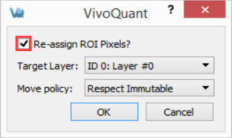 Re-assign ROI Pixels