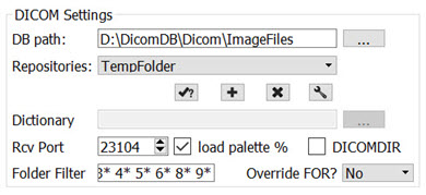 DICOM Settings