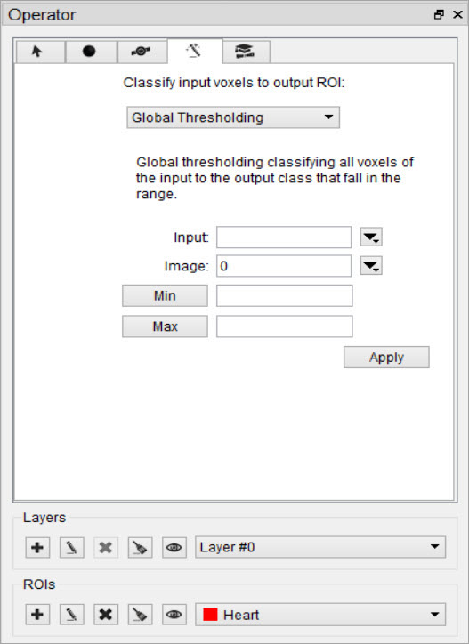 Set Input/Output ROI