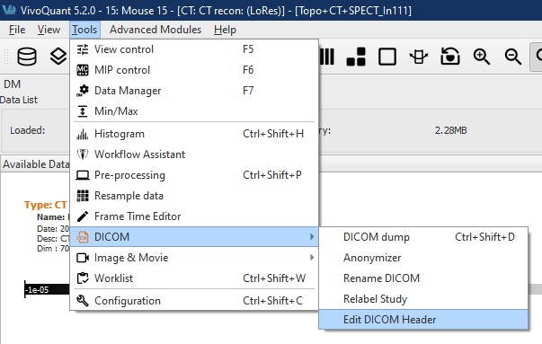 DICOM Dump