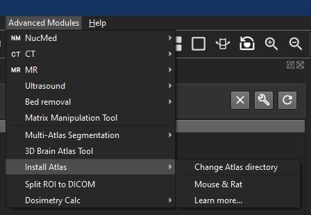 Customizing the atlas path
