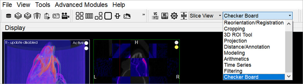 Checker Board Operator