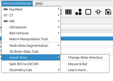 Install atlas options