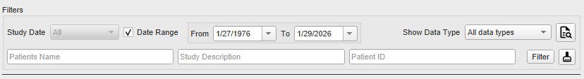 Study Browser Filter