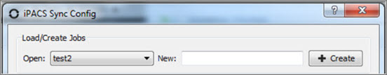 Create New Sync Job