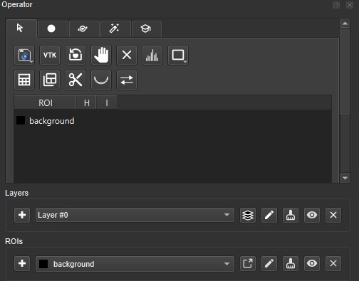 3D ROI Operator Window