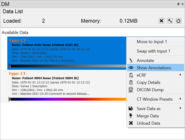 Show Annotations