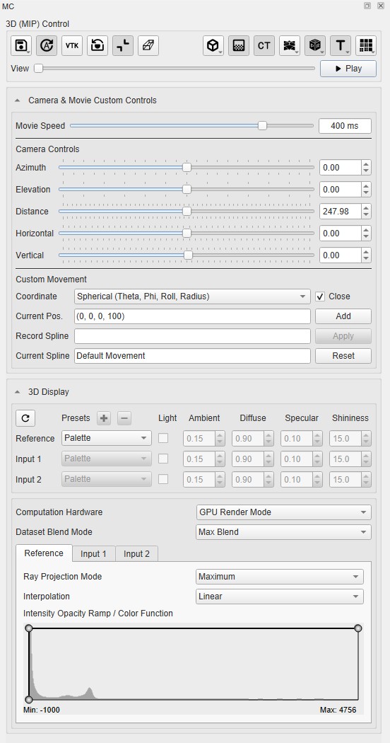 MIP Controls Function