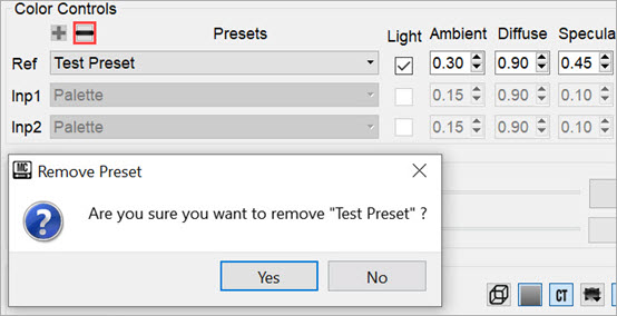 Remove Preset