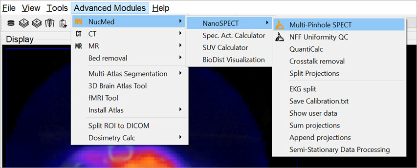 MMP SPECT Calibration