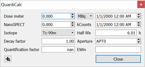 QuantiCalc Data