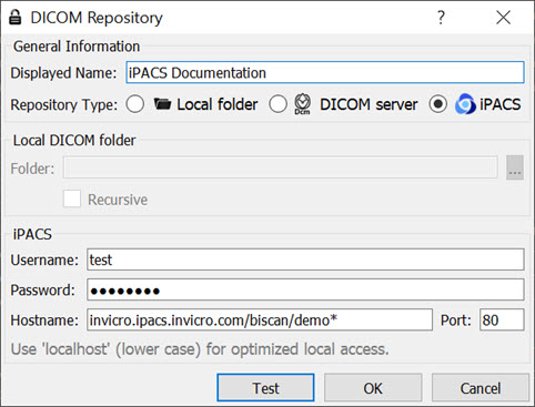 Repository Data Display