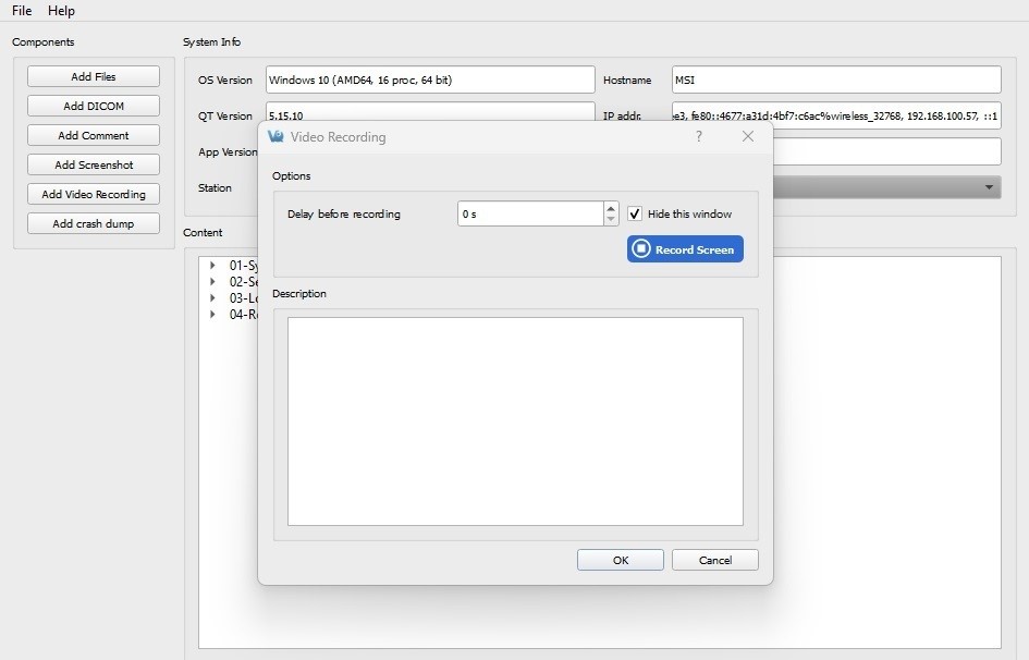 Add Video Recording