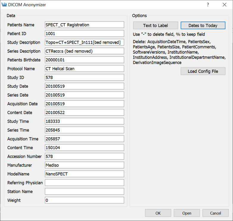 Edit Header Fields