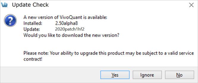 Update Options